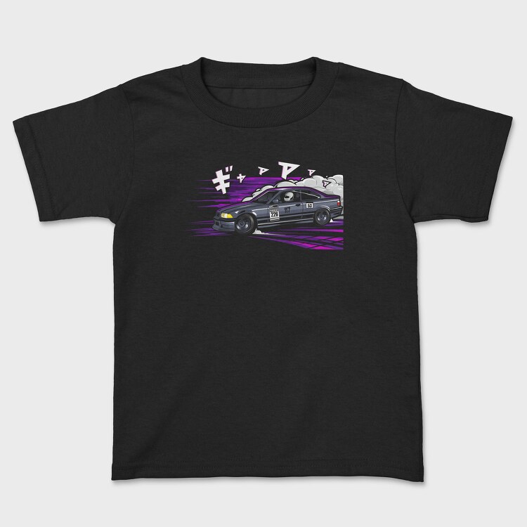 Race Car Smoke Speed 117 53, Tricou Copii