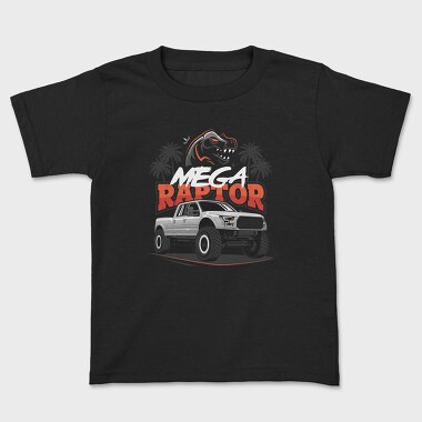 Raptor Truck Palm Ocean Sunset, Tricou Copii