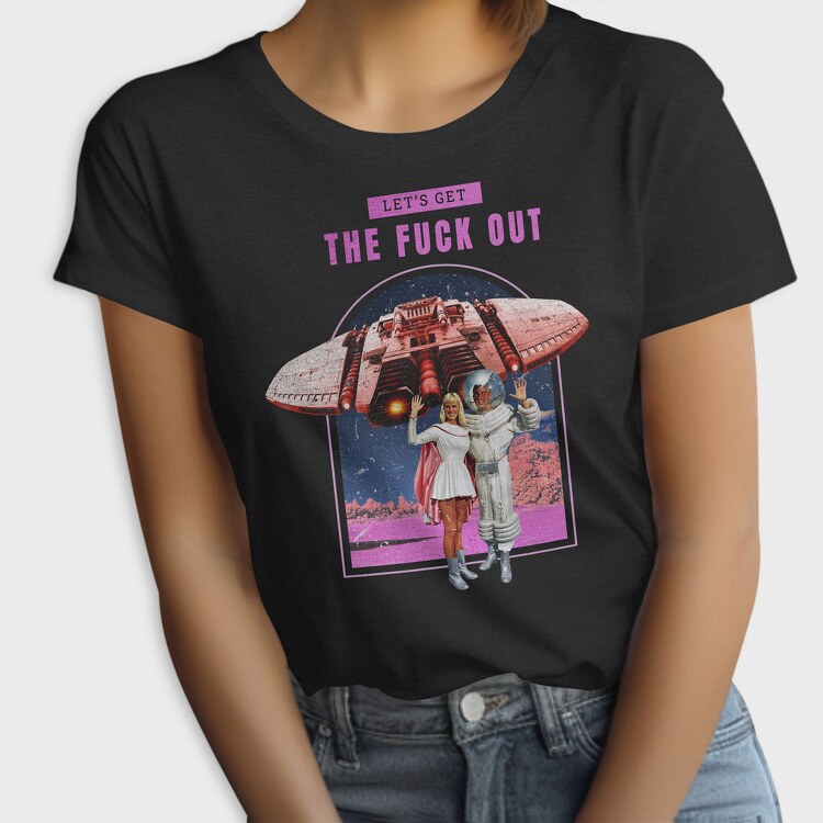 Vintage Get Out, Tricou Femei