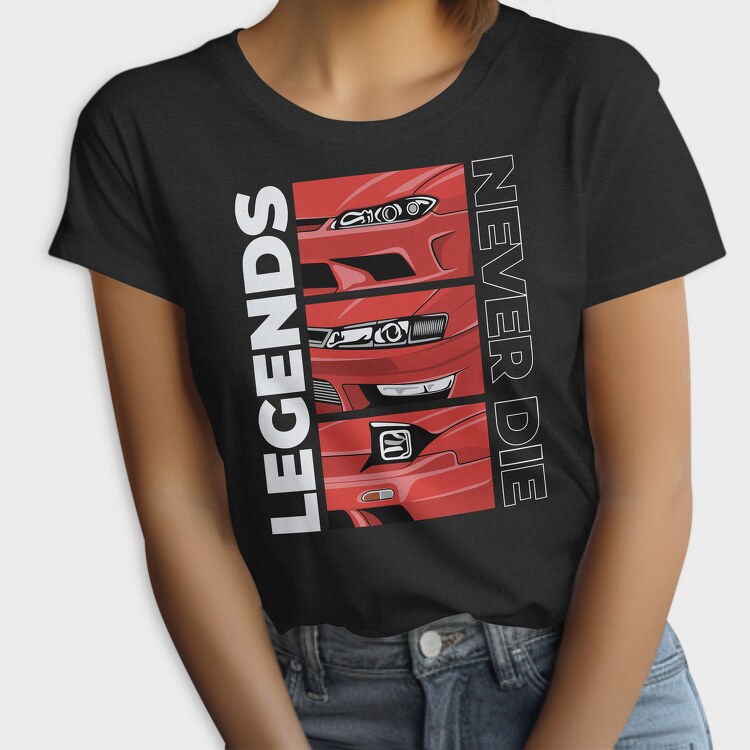 Red Car Stance Sport Modern, Tricou Femei