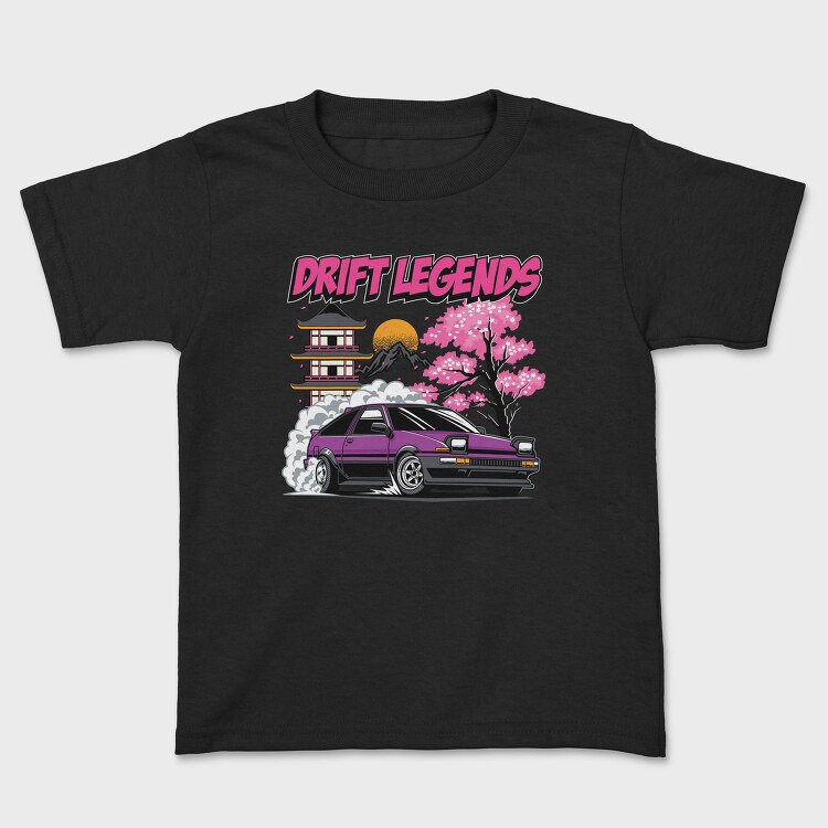 Drift Legends Car, Tricou Copii