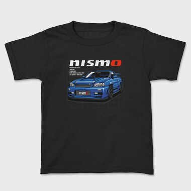 Nismo Racing Blue, Tricou Copii