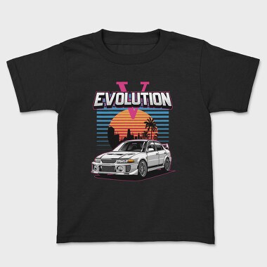 Retro Car Evolution, Tricou Copii
