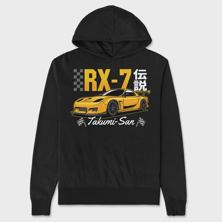 Rx7 Racing, Hanorac Oversize Barbati (Unisex)