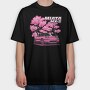 Miata Cherry Blossom, Tricou Oversize Barbati (Unisex)