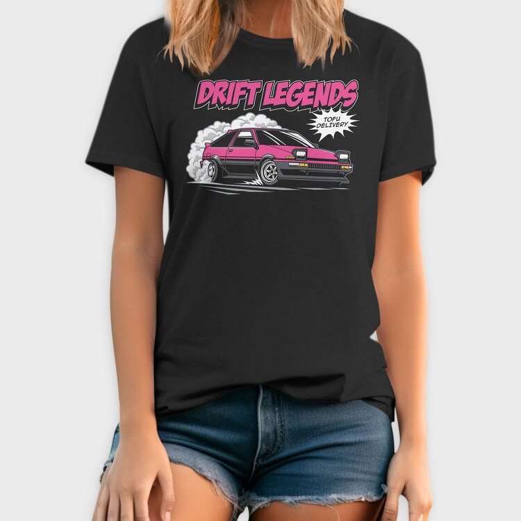 Drift Legends Tofu Delivery, Tricou Barbati (Unisex)