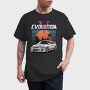 Retro Car Evolution, Tricou Barbati (Unisex)