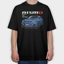Nismo Racing Blue, Tricou Oversize Barbati (Unisex)
