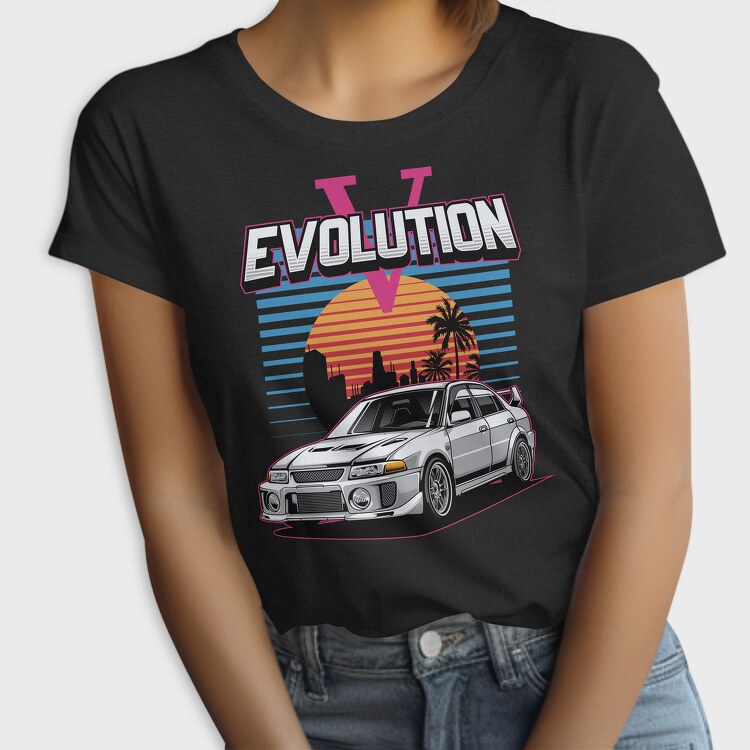 Retro Car Evolution, Tricou Femei