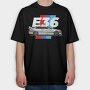 Bmw M3 Gtr Race, Tricou Oversize Barbati (Unisex)