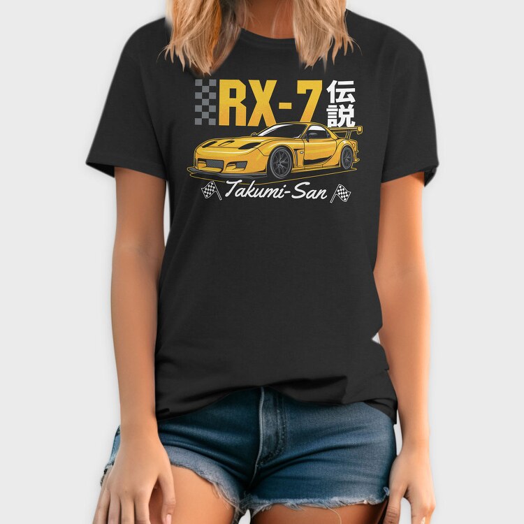 Rx7 Racing, Tricou Barbati (Unisex)