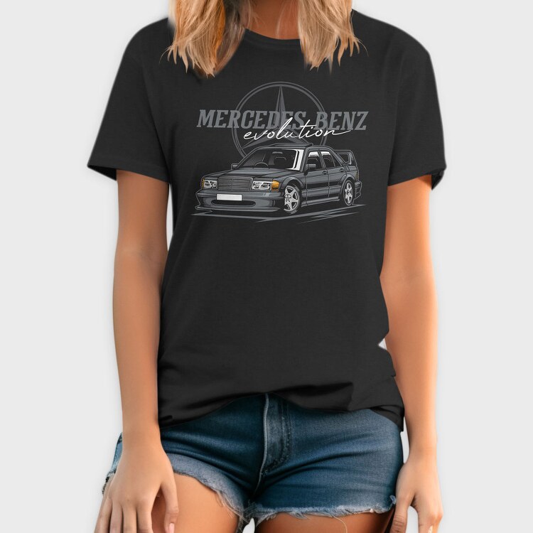 Mercedes Benz Wagon, Tricou Barbati (Unisex)