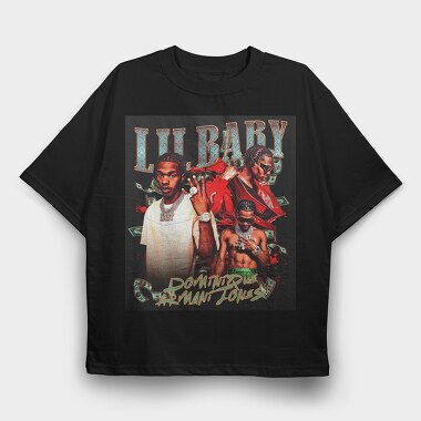 Lil Baby Armani Jones, Tricou Oversize Barbati (Unisex)