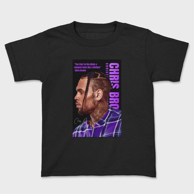 Purple Life Quote, Tricou Copii