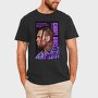 Purple Life Quote, Tricou Barbati (Unisex)