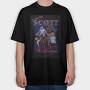 Travis Scott Naughty Kid, Tricou Oversize Barbati (Unisex)