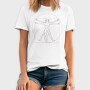 Vitruvian Man, Tricou Barbati (Unisex)