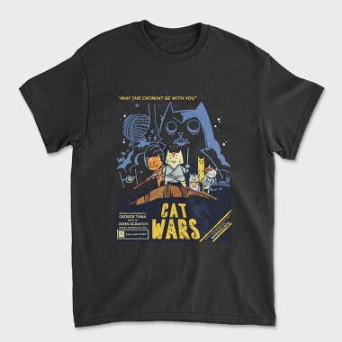 Cat Wars, Tricou Barbati (Unisex)