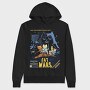 Cat Wars, Hanorac Oversize Barbati (Unisex)