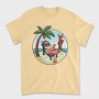 Beach Summer Santa Claus, Tricou Barbati (Unisex)