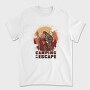 Big Foot Monster Hiking Sasquatch Sunset, Tricou Barbati (Unisex)