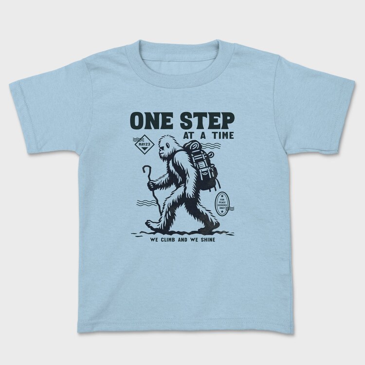 Bigfoot Hiking Trend One Step, Tricou Copii