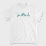 Bike Heartbeats, Tricou Barbati (Unisex)