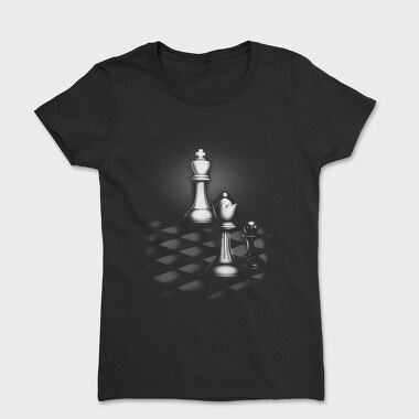 Chess Pieces In The Shadows, Tricou Femei