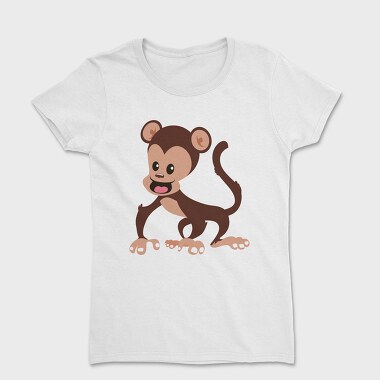 Chibi Monkey Fun, Tricou Femei