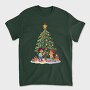 Children Decorating Tree Kids Christmas, Tricou Barbati (Unisex)