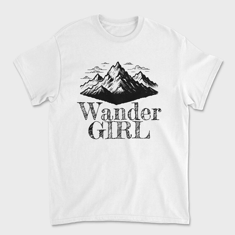 Adventure Mountain Girl, Tricou Barbati (Unisex)