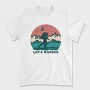 Adventure Wander Mountain Lets Wander, Tricou Barbati (Unisex)