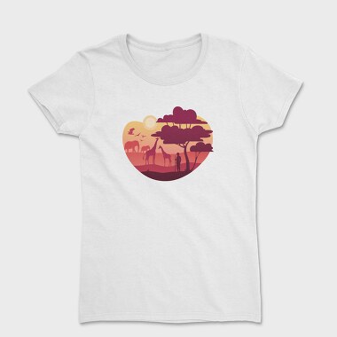 African Landscape, Tricou Femei