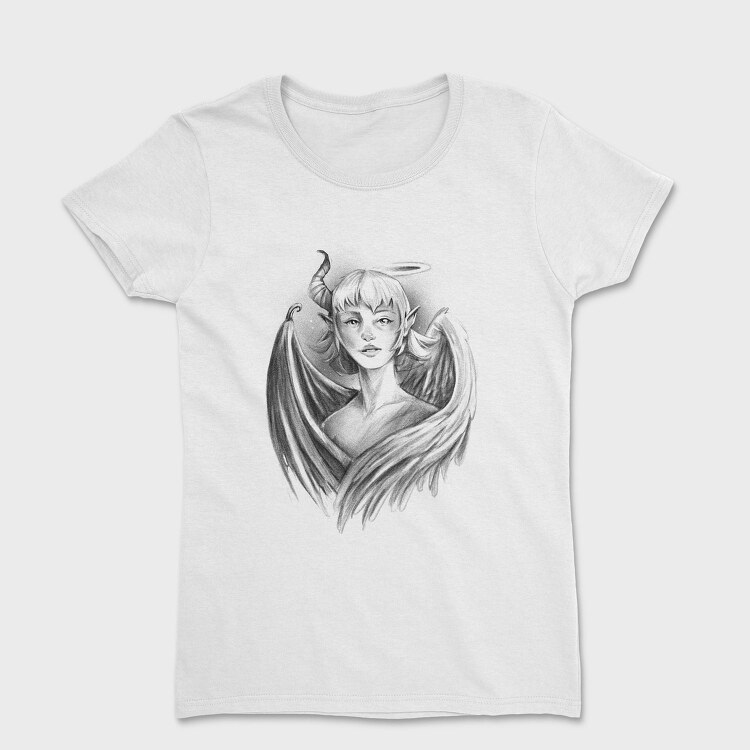 Angel And Demon Girl, Tricou Femei