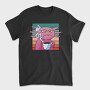 Angry Axolotl With Coffee, Tricou Barbati (Unisex)