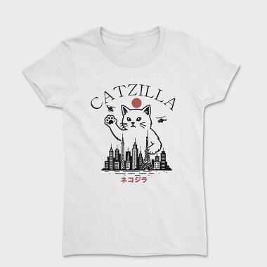 Catzilla City Destruction, Tricou Femei