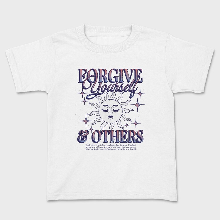 Celestial Forgiveness Quote Nc, Tricou Copii