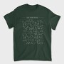 Chalk Hand Drawn Animals Silhouettes, Tricou Barbati (Unisex)