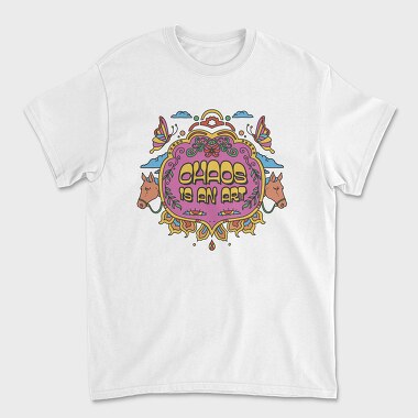 Chaos And Art Maximalism, Tricou Barbati (Unisex)