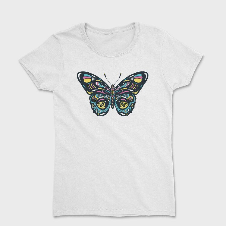 Colorful Butterfly, Tricou Femei