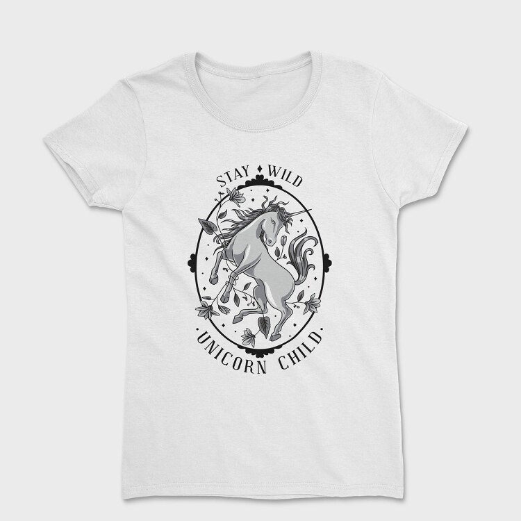 Cool Wild Unicorn 01, Tricou Femei
