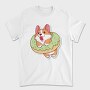 Corgi Donut Joy, Tricou Barbati (Unisex)