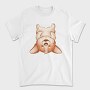 Corgi Howl, Tricou Barbati (Unisex)