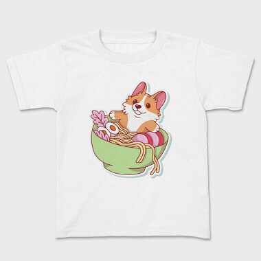 Corgi Noodle Bowl, Tricou Copii