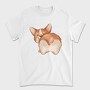 Corgi Tail Wag, Tricou Barbati (Unisex)