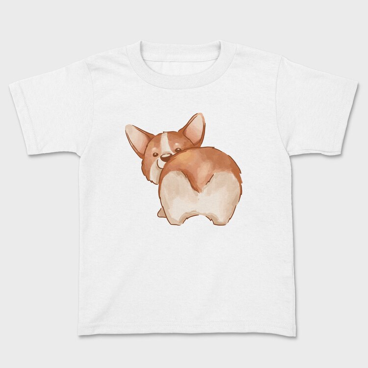 Corgi Tail Wag, Tricou Copii