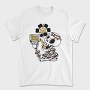 Christmas Skeleton Drinking Beer Beer Mas, Tricou Barbati (Unisex)
