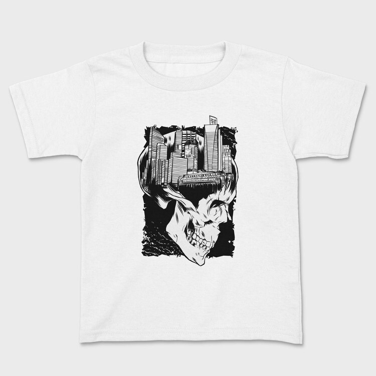 City Skull Art, Tricou Copii