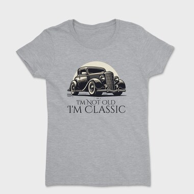 Classic Car Vintage I M Classic, Tricou Femei