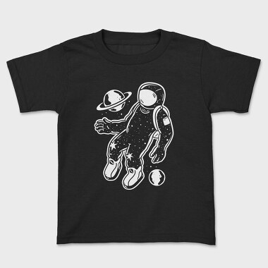 Astronaut Floating Space Galaxy, Tricou Copii